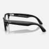 Умные очки Ray-Ban Skyler Gen 2 RW4014 (глянцевая чёрная оправа, линзы с зелёным автозатемнением) - миниатюра 3