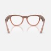 Умные очки Ray-Ban Skyler Gen 2 RW4014 (глянцевая персиковая оправа, линзы с коричневым автозатемнением) - миниатюра 6