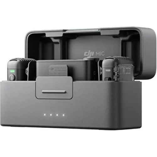 Комплект беспроводных микрофонов DJI Mic 2 (2 TX + 1 RX + Зарядный футляр)