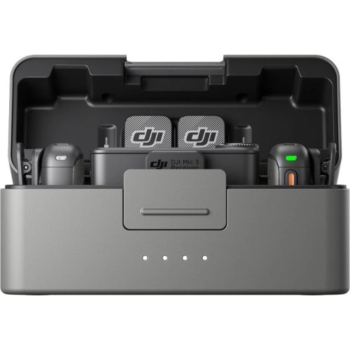 Комплект беспроводных микрофонов DJI Mic 3 (2 TX + 1 RX + Зарядный футляр) - изображение 2