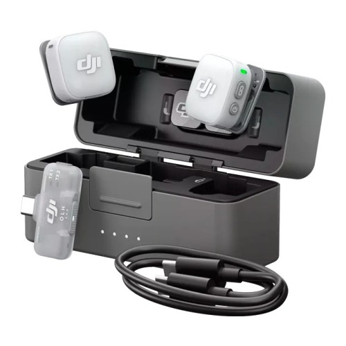 Комплект беспроводных микрофонов DJI Mic Mini 2 (2 TX + 1 Mobile RX + Зарядный футляр)