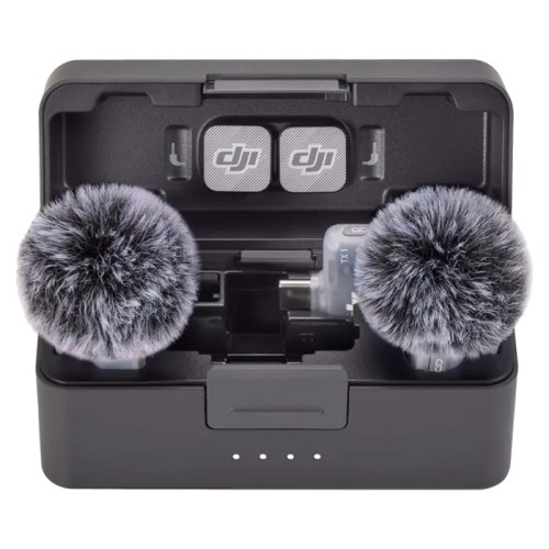 Комплект беспроводных микрофонов DJI Mic Mini 2 (2 TX + 1 Mobile RX + Зарядный футляр) - изображение 1