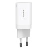Адаптер Baseus Super Si Pro 30W USB-C + USB-A (White)