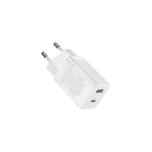 Адаптер Baseus Super Si Pro 30W USB-C + USB-A (White) - изображение 1