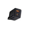 Адаптер Baseus Super Si Pro 30W USB-C + USB-A (Black) - миниатюра 1
