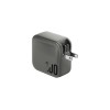 Адаптер EnergEA TravelWorld 100W GaN PD 3xUSB-C + USB-A (Dark Gray) - миниатюра 1