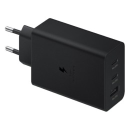 Адаптер Samsung 65W 2xUSB-C + USB-A (Black)