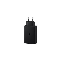 Адаптер Samsung 65W 2xUSB-C + USB-A (Black) - изображение 1