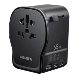 Адаптер UGREEN S550 65W Universal Travel Adapter (Black)