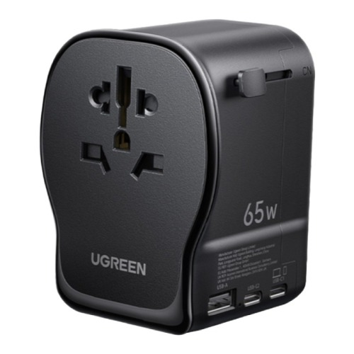 Адаптер UGREEN S550 65W Universal Travel Adapter (Black)
