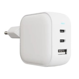 Адаптер VLP G Charge 2xUSB PD QC 65W (White)