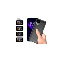 Внешний аккумулятор Gurdini Speed Series PD 10000mAh 22.5W (Black) - изображение 1