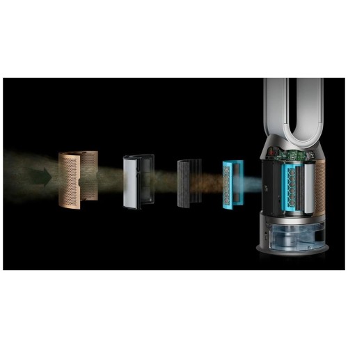 Очиститель-увлажнитель воздуха Dyson Purifier Humidify+Cool Formaldehyde PH04, золото/белый (Gold/White) (2021) - изображение 4