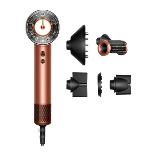 Фен Dyson Supersonic Nural Hair Dryer Straight+Wavy Gift Edition (Amber Silk) - изображение 1