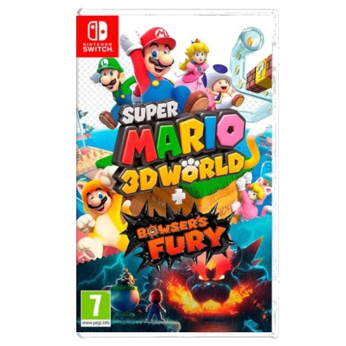 Игра Super Mario 3D World + Bowser's Fury для Nintendo Switch, русские субтитры