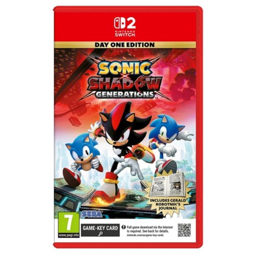 Игра Sonic X Shadow Generation для Nintendo Switch 2, русские субтитры