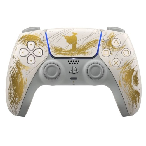 Беспроводной геймпад Sony DualSense для PlayStation 5 Ghost of Yotei Gold Limited Edition - изображение 1