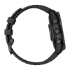 Умные часы Garmin fenix 7 Pro Solar Edition, 47 мм, чёрный силиконовый ремешок - миниатюра 4