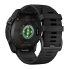 Умные часы Garmin fenix 7X Pro Sapphire Solar Edition, 51 мм, чёрный силиконовый ремешок - миниатюра 1