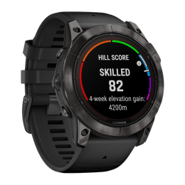 Умные часы Garmin fenix 7X Pro Sapphire Solar Edition, 51 мм, чёрный силиконовый ремешок - изображение 3