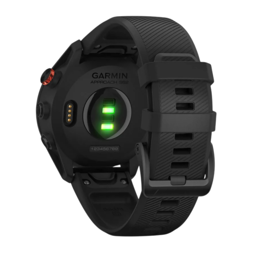 Умные часы Garmin Approach S62, чёрный силиконовый ремешок - изображение 2