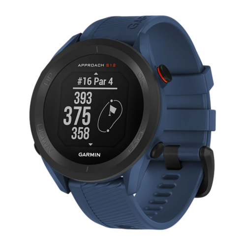 Умные часы Garmin Approach S12, силиконовый ремешок цвета «морской прилив» - изображение 1