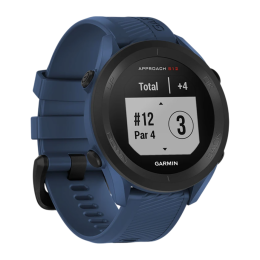 Умные часы Garmin Approach S12, силиконовый ремешок цвета «морской прилив» - изображение 3