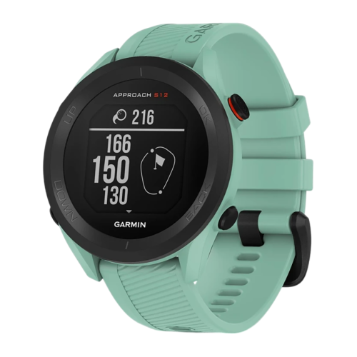 Умные часы Garmin Approach S12, силиконовый ремешок цвета «южные тропики» - изображение 1