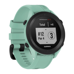 Умные часы Garmin Approach S12, силиконовый ремешок цвета «южные тропики» - изображение 2