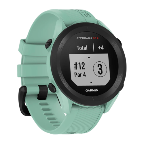 Умные часы Garmin Approach S12, силиконовый ремешок цвета «южные тропики» - изображение 2