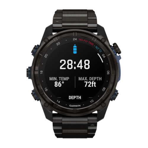 Умные часы Garmin Descent Mk3i, 51 мм, титановый блочный браслет