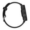 Умные часы Garmin Forerunner 165, силиконовый ремешок цвета чёрный/синевато-серый - миниатюра 2