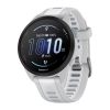 Умные часы Garmin Forerunner 165 Music, силиконовый ремешок цвета «туманный серый»/«Уайтстоун» - миниатюра 1