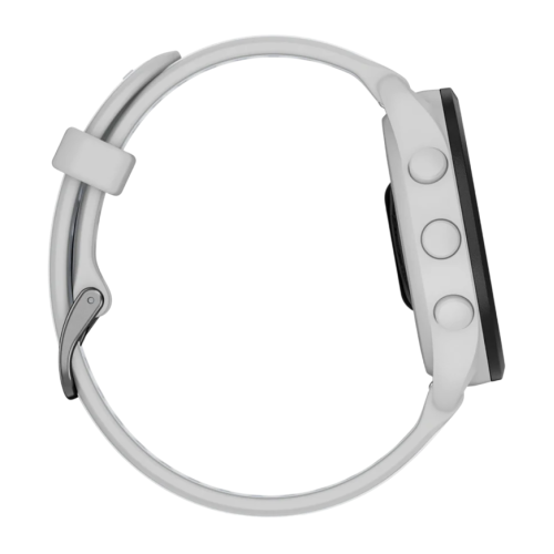 Умные часы Garmin Forerunner 165 Music, силиконовый ремешок цвета «туманный серый»/«Уайтстоун» - изображение 3
