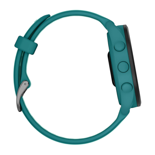 Умные часы Garmin Forerunner 165 Music, силиконовый ремешок цвета бирюзовый/«аква» - изображение 2