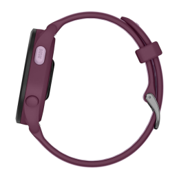 Умные часы Garmin Forerunner 165 Music, силиконовый ремешок цвета «ягодный»/лиловый - изображение 4