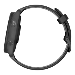 Умные часы Garmin Forerunner 265, 46 мм, силиконовый ремешок цвета чёрный/«серая пудра» - изображение 2