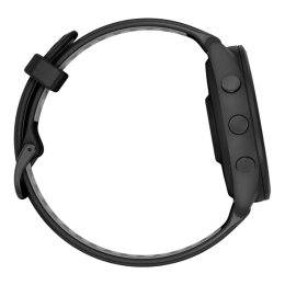 Умные часы Garmin Forerunner 265, 46 мм, силиконовый ремешок цвета чёрный/«серая пудра» - изображение 4