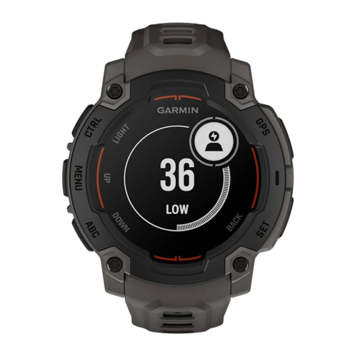 Умные часы Garmin Instinct E, 40 мм, силиконовый ремешок угольного цвета - изображение 1