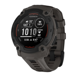 Умные часы Garmin Instinct E, 45 мм, силиконовый ремешок угольного цвета - изображение 1