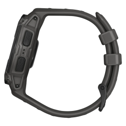 Умные часы Garmin Instinct E, 45 мм, силиконовый ремешок угольного цвета - изображение 3