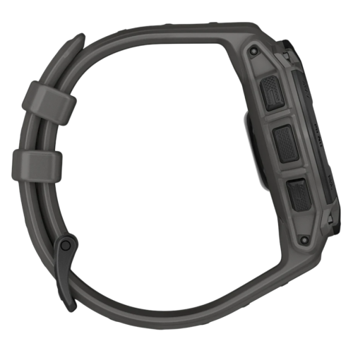 Умные часы Garmin Instinct E, 45 мм, силиконовый ремешок угольного цвета - изображение 4