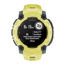 Умные часы Garmin Instinct E, 45 мм, силиконовый ремешок цвета «электрический лайм»