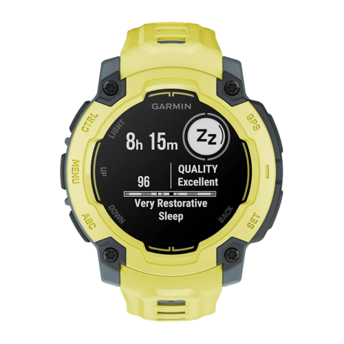 Умные часы Garmin Instinct E, 45 мм, силиконовый ремешок цвета «электрический лайм»