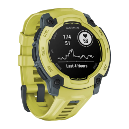 Умные часы Garmin Instinct E, 45 мм, силиконовый ремешок цвета «электрический лайм» - изображение 2
