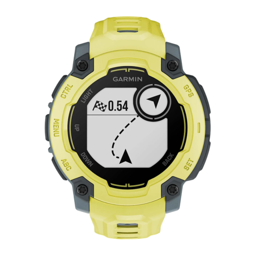 Умные часы Garmin Instinct E, 45 мм, силиконовый ремешок цвета «электрический лайм» - изображение 3