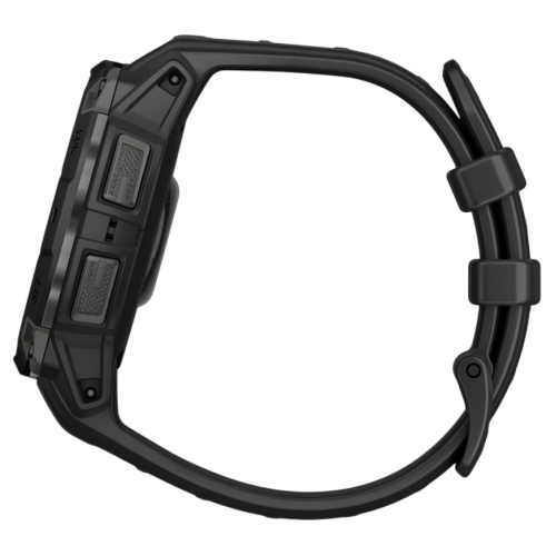 Умные часы Garmin Instinct 3, 45 мм, AMOLED, чёрный силиконовый ремешок - изображение 3
