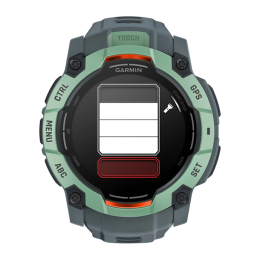 Умные часы Garmin Instinct 3, 50 мм, AMOLED, силиконовый ремешок сумеречного цвета - изображение 2