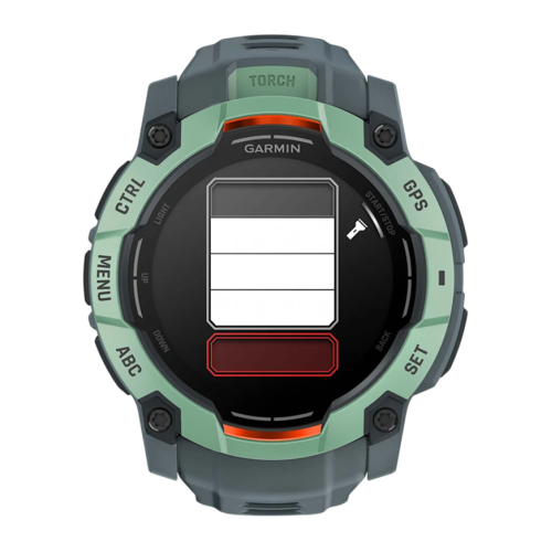 Умные часы Garmin Instinct 3, 50 мм, AMOLED, силиконовый ремешок сумеречного цвета - изображение 2