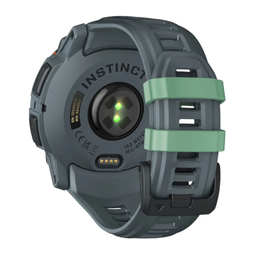 Умные часы Garmin Instinct 3, 50 мм, AMOLED, силиконовый ремешок сумеречного цвета - изображение 4
